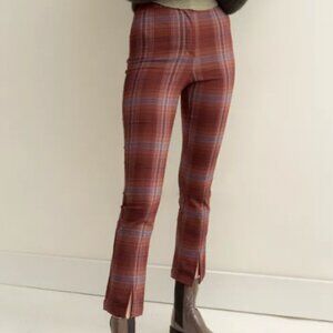 UO Tessa Plaid Notched Pant